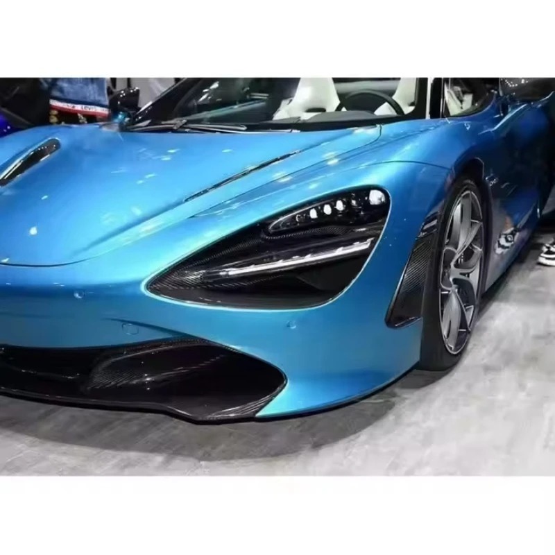 High Quality Fast Delivery Whole Sale Price Dry Carbon Fiber OEM Style Bumper Side Vents Body Kits for  720S